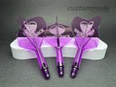 Personalised K-Flex Flights - No.6 - Purple