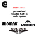 Personalised Moulded Flights - PRINTING ONLY