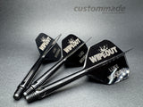 Personalised K-Flex Flights - No.6 - Black