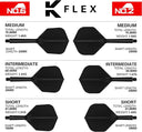 Personalised K-Flex Flights - No.2 - White