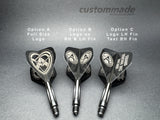 Personalised K-Flex Flights - No.2 - Black