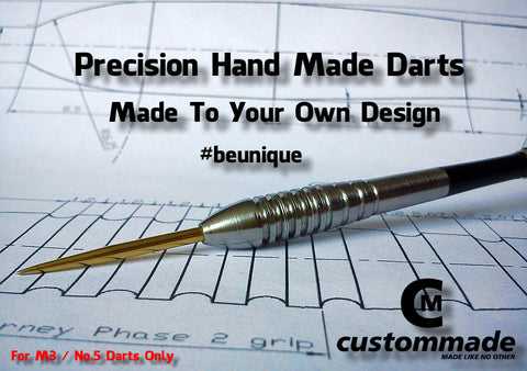 Precision Hand Made Darts | Custom Made Darts | Bespoke Darts | M3 Darts | No5 Darts