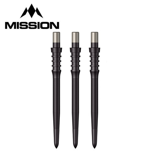 32mm Sniper Points - Micro Grip - Black - Points Only - Mission Darts
