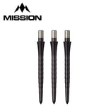 28mm Sniper Points - Ripple - Black - Points Only - Mission Darts